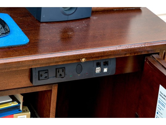 Stanley Furniture Hutch Top Credenza Desk