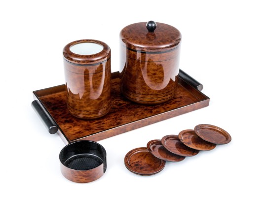 Nancy Calhoun Designs Lacquerware Bar Set