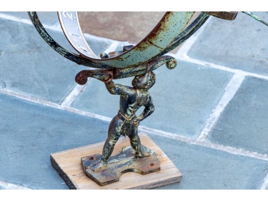 Armillary On Wooden Base
