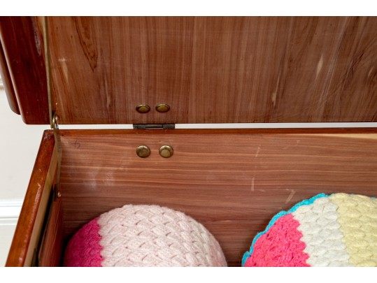 Korean Royal Antique Chinoiserie Cedar Lined Chest