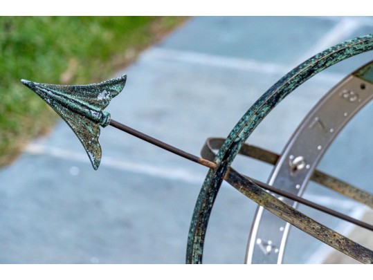 Armillary On Wooden Base