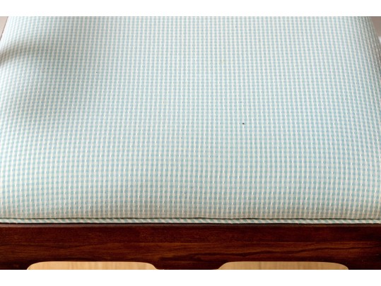 Queen Anne Style Cherry Extension Dining Table With Ten Dining Chairs