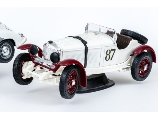 Group Of Four Die Cast Model Automobiles