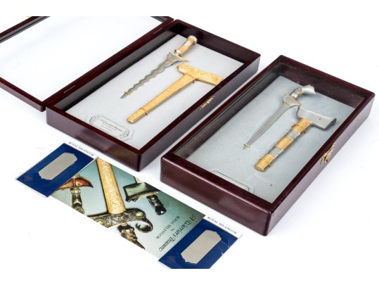 Set Of Two “A Warrior’s Treasure” By Royal Selangor