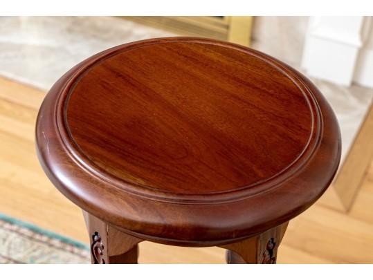 Carved Mahogany Fern Stand