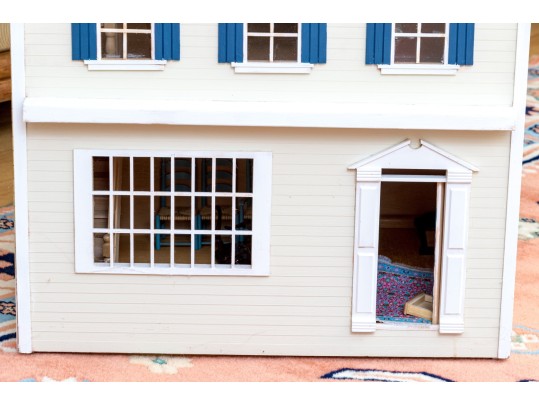 Large Dollhouse With Furniture