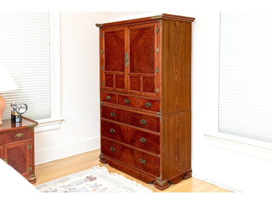 Korean Royal Antique Chinoiserie Armoire