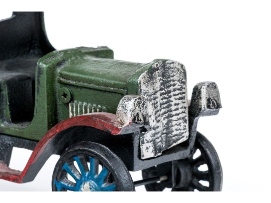 Vintage Reproduction Painted Cast Iron Model Truck