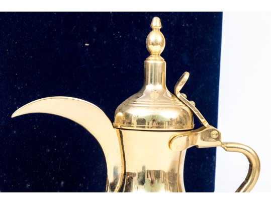 Stainless Steel Lidded Ewer Presented By The Commander Royal Saudi Air Force