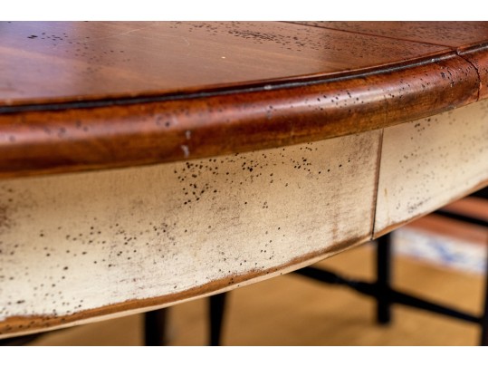 Farmhouse Chic Extension Breakfast Table