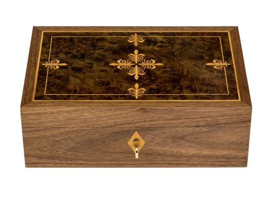 Quality Linley Hinged Jewelry Box