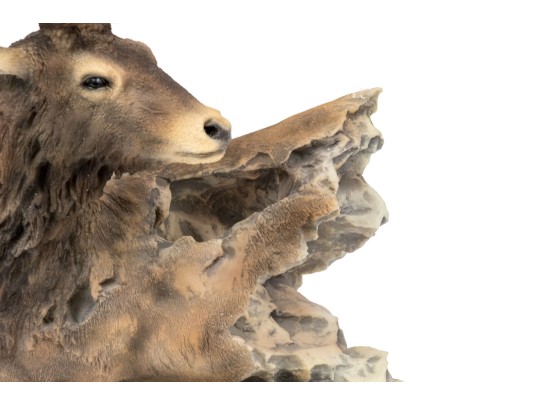 Mill Creek Studios “The Challenge” Ltd. Ed. Sculpture Of An Elk