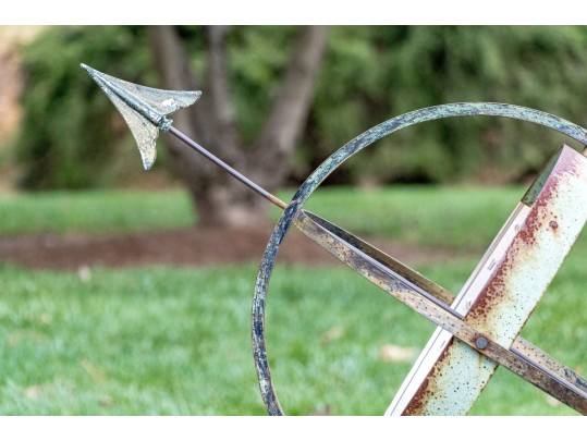 Armillary On Wooden Base