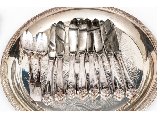 Twenty-Two Piece Collection Of Quality Silver Plate