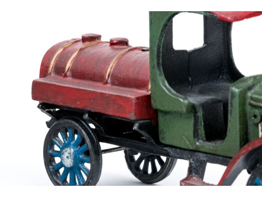 Vintage Reproduction Painted Cast Iron Model Truck