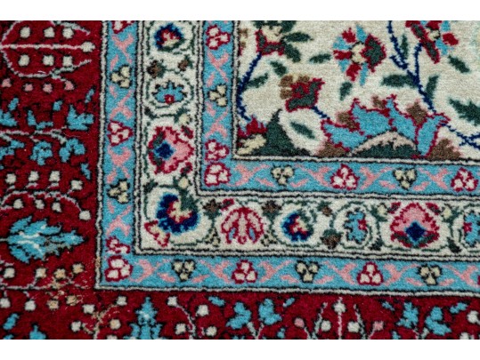 Turkish Hand-Knotted Wool Runner Rug, 15’-2” X 2’-11”