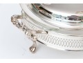 Collection Of Three Silver Plated And Pyrex Lined Hot Plates