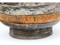 Silver Mounted Footed Bowl