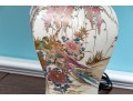 Pair Of Vintage Satsuma Lamps 