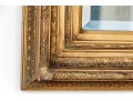 Gorgeous Beveled Edge Mirror With Ornate Gilt Finished Frame