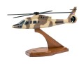 Model Boeing Sikorsky Helicopter On Wood Stand