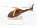 High Quality Wood And Metal Model Of A Helicopter On Lucite Base
