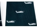 Collection Of Six Vintage Mens Ties, With Helicopter Motif