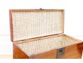Vintage Chinese Rosewood Hinged Blanket Chest