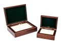 Two Quality Crane’s Stationary Boxes With Lined Interiors