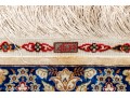 Fine Turkish Hereke Hand-Knotted Silk Accent Carpet, 4’-8 1/2” X 3’-3 1/4”