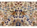 Fine Turkish Hereke Hand-Knotted Silk Accent Carpet, 4’-8 1/2” X 3’-3 1/4”
