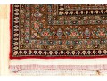 Fine Hand-Knotted Silk Qum Accent Carpet, 6’-11 1/4” X 4’-7”