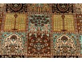 Fine Hand-Knotted Silk Qum Accent Carpet, 6’-11 1/4” X 4’-7”