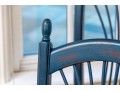 Set Of Six Blue French Country Dining Chairs