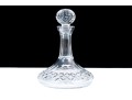 Waterford Cut Crystal Ships Decanter With Stopper