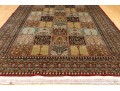 Fine Hand-Knotted Silk Qum Accent Carpet, 6’-11 1/4” X 4’-7”