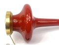 Cherry Red Long Neck Mid Century Table Lamp