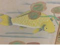 Colorful And Fine Hand-Painted Koi Screen