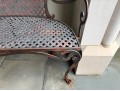 Vintage Wrought Iron Garden Settee