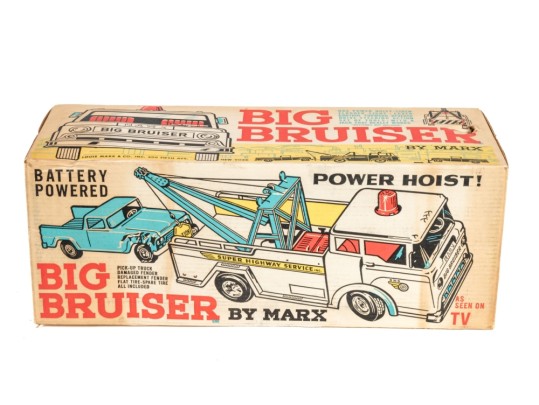 Vintage Big Bruiser By Marx In Original Cardboard, Ca. 1960s