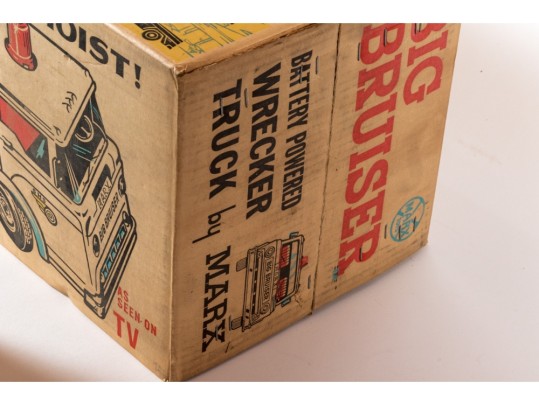 Vintage Big Bruiser By Marx In Original Cardboard, Ca. 1960s