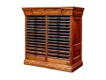 19th C. Oak Spool Cabinet 