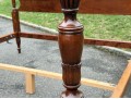 Vintage Carved King Sized Solid Cherry Poster Bed