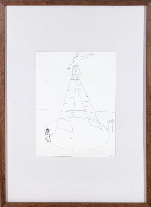 Alexander Calder Amer. ( 1898-1976) Lithograph, Signed And Dated In Plate (Item #266607, Hammer $775)
