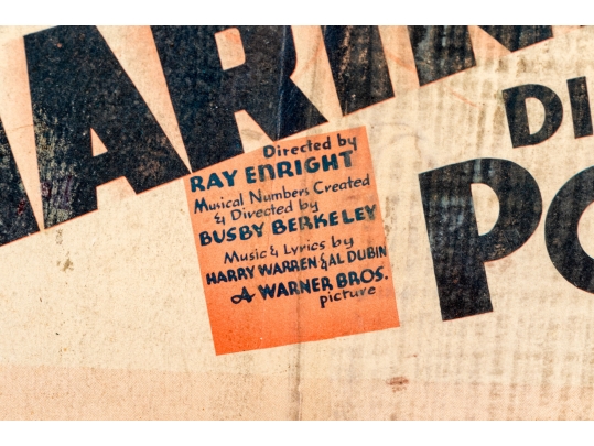 Collection Of Seven 1930's Stamford Theatre Movie Posters And  A 1953 Movie Poster