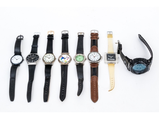 Collection Of Assorted Fashion Watches, Including Skagen
