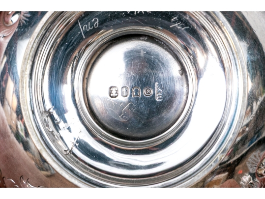 Collection Of Four Silver Plated Footed Bowls