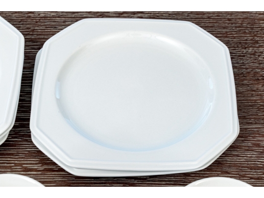 Mikasa “Continental White” Ceramic Dinner Wares