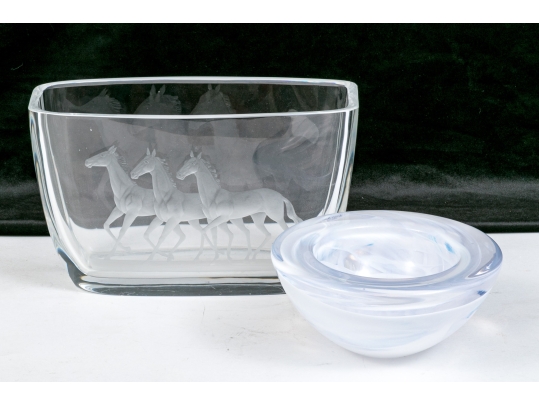 Collection Of Scandinavian Kosta Boda & Orrefors Crystal