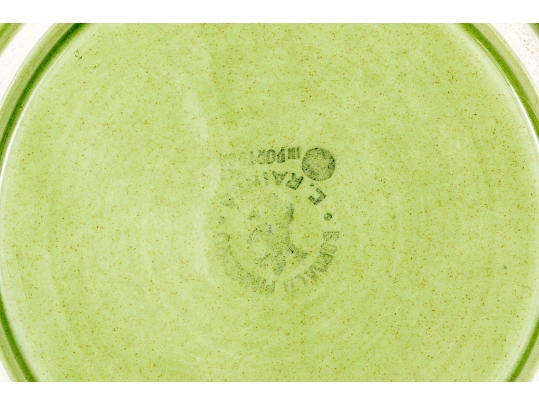 Set Of Twelve Portuguese Naturalistic Cabbage Plates